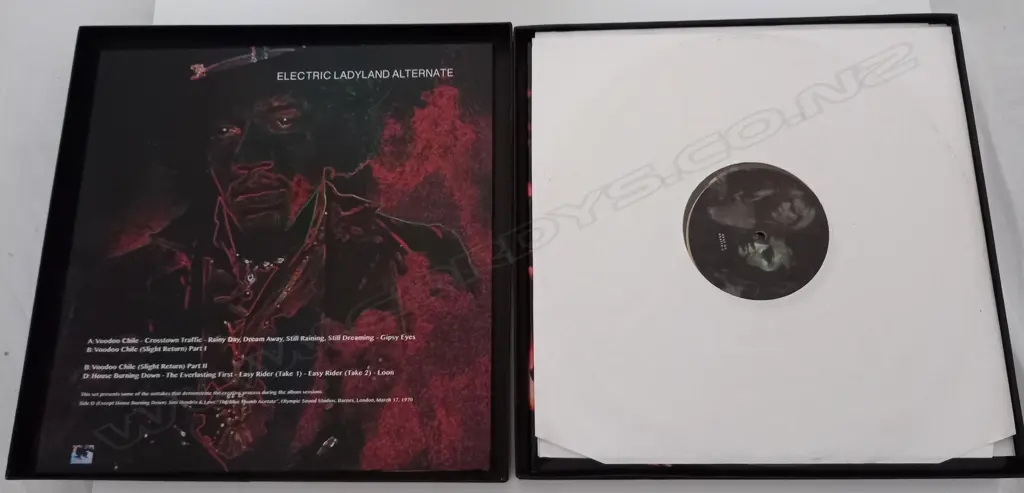 The Jimi Hendrix Experience, Electric Ladyland. (Box set, holographic cover, coloured vinyl) ltd edition 375/500 Image 1++